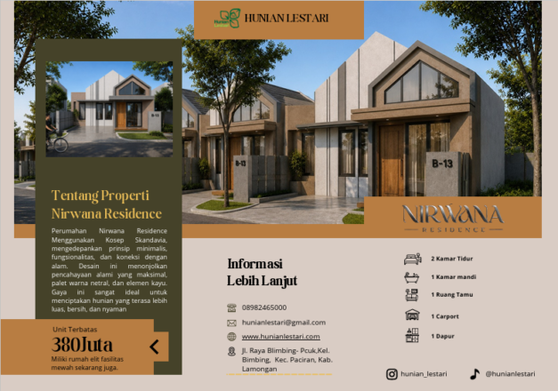 Brosur Nirwana Residence